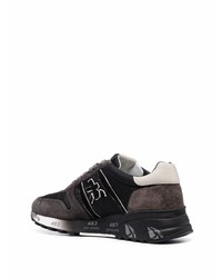 Мужские темно-коричневые кроссовки от Premiata