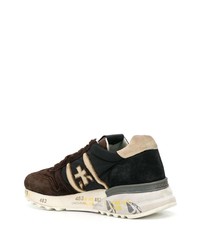 Мужские темно-коричневые кроссовки от Premiata