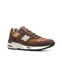 Мужские темно-коричневые кроссовки от New Balance