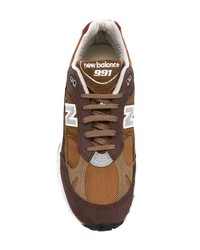 Мужские темно-коричневые кроссовки от New Balance