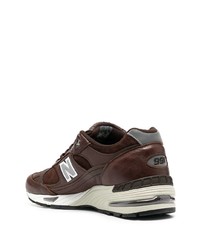 Мужские темно-коричневые кроссовки от New Balance