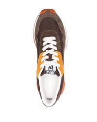 Мужские темно-коричневые кроссовки от DSQUARED2