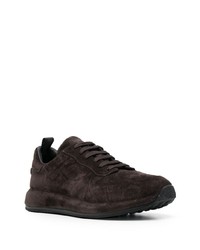 Мужские темно-коричневые кроссовки от Officine Creative