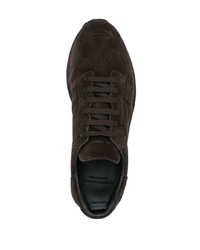 Мужские темно-коричневые кроссовки от Officine Creative