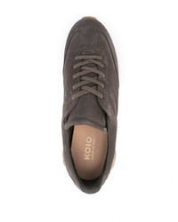 Мужские темно-коричневые кроссовки от Koio