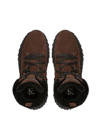 Мужские темно-коричневые кроссовки от Giuseppe Zanotti