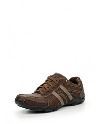 Мужские темно-коричневые кроссовки от Skechers