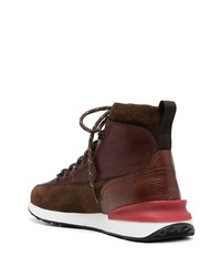 Мужские темно-коричневые кроссовки от Magnanni