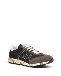 Мужские темно-коричневые кроссовки от Premiata