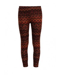 Темно-коричневые леггинсы от Elisa Immagine