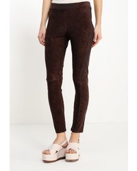 Темно-коричневые леггинсы от Tricot Chic