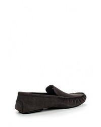 Мужские темно-коричневые мокасины от Hugo