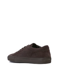 Мужские темно-коричневые низкие кеды от Common Projects