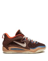 Мужские темно-коричневые низкие кеды от Nike