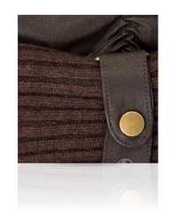 Мужские темно-коричневые перчатки от Dali Exclusive