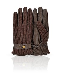 Мужские темно-коричневые перчатки от Dali Exclusive