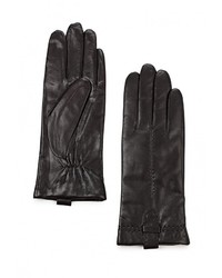 Женские темно-коричневые перчатки от Fabretti