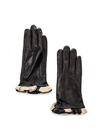 Женские темно-коричневые перчатки от Piero