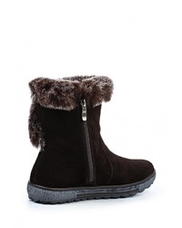 Темно-коричневые полусапоги от Ascot