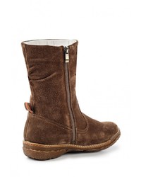 Темно-коричневые полусапоги от Spur