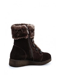 Темно-коричневые полусапоги от Спартак