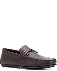 Темно-коричневые резиновые топсайдеры от Tod's