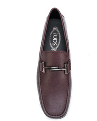 Темно-коричневые резиновые топсайдеры от Tod's