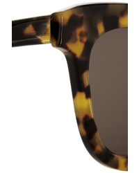 Женские темно-коричневые солнцезащитные очки с леопардовым принтом от Illesteva