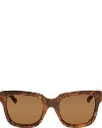 Мужские темно-коричневые солнцезащитные очки от 3.1 Phillip Lim