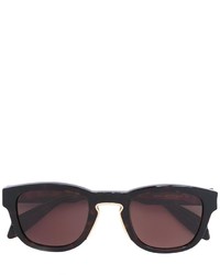 Женские темно-коричневые солнцезащитные очки от Alexander McQueen