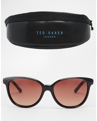 Женские темно-коричневые солнцезащитные очки от Ted Baker