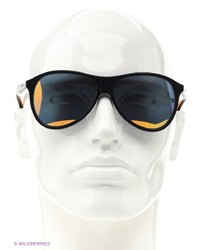 Мужские темно-коричневые солнцезащитные очки от Bikkembergs