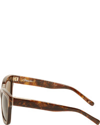 Мужские темно-коричневые солнцезащитные очки от 3.1 Phillip Lim