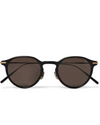 Мужские темно-коричневые солнцезащитные очки от Eyevan 7285