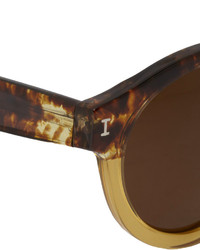 Мужские темно-коричневые солнцезащитные очки от Illesteva