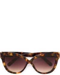 Женские темно-коричневые солнцезащитные очки от Linda Farrow