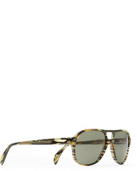 Мужские темно-коричневые солнцезащитные очки от L.G.R