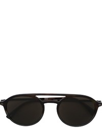 Женские темно-коричневые солнцезащитные очки от Mykita