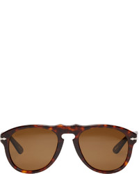 Мужские темно-коричневые солнцезащитные очки от Persol