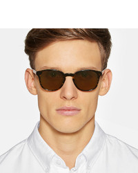 Мужские темно-коричневые солнцезащитные очки от Paul Smith