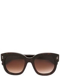 Женские темно-коричневые солнцезащитные очки от Stella McCartney