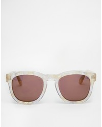 Женские темно-коричневые солнцезащитные очки от Wildfox Couture