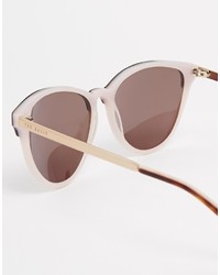 Женские темно-коричневые солнцезащитные очки от Ted Baker