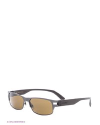 Мужские темно-коричневые солнцезащитные очки от Zerorh