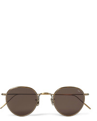 Мужские темно-коричневые солнцезащитные очки