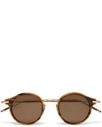 Мужские темно-коричневые солнцезащитные очки