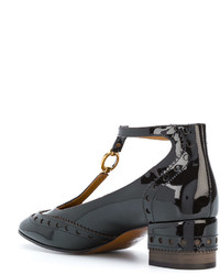 Темно-коричневые туфли от Chloé