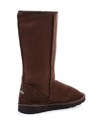 Темно-коричневые угги от Ella