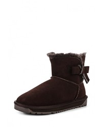 Темно-коричневые угги от Fri &amp; Daytime
