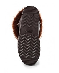 Темно-коричневые угги от JD-MY